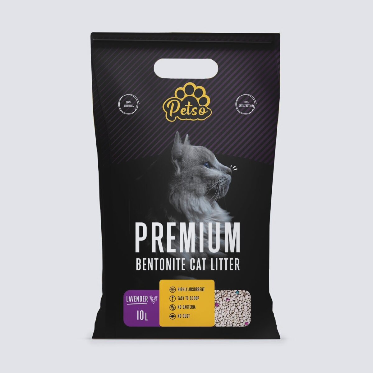 Petso Premium Bentonite Cat Litter 10L