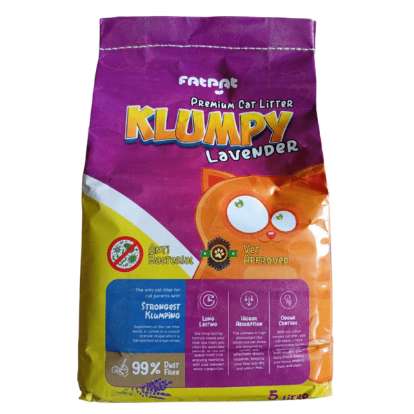 Klumpy Lavender Cat Litter